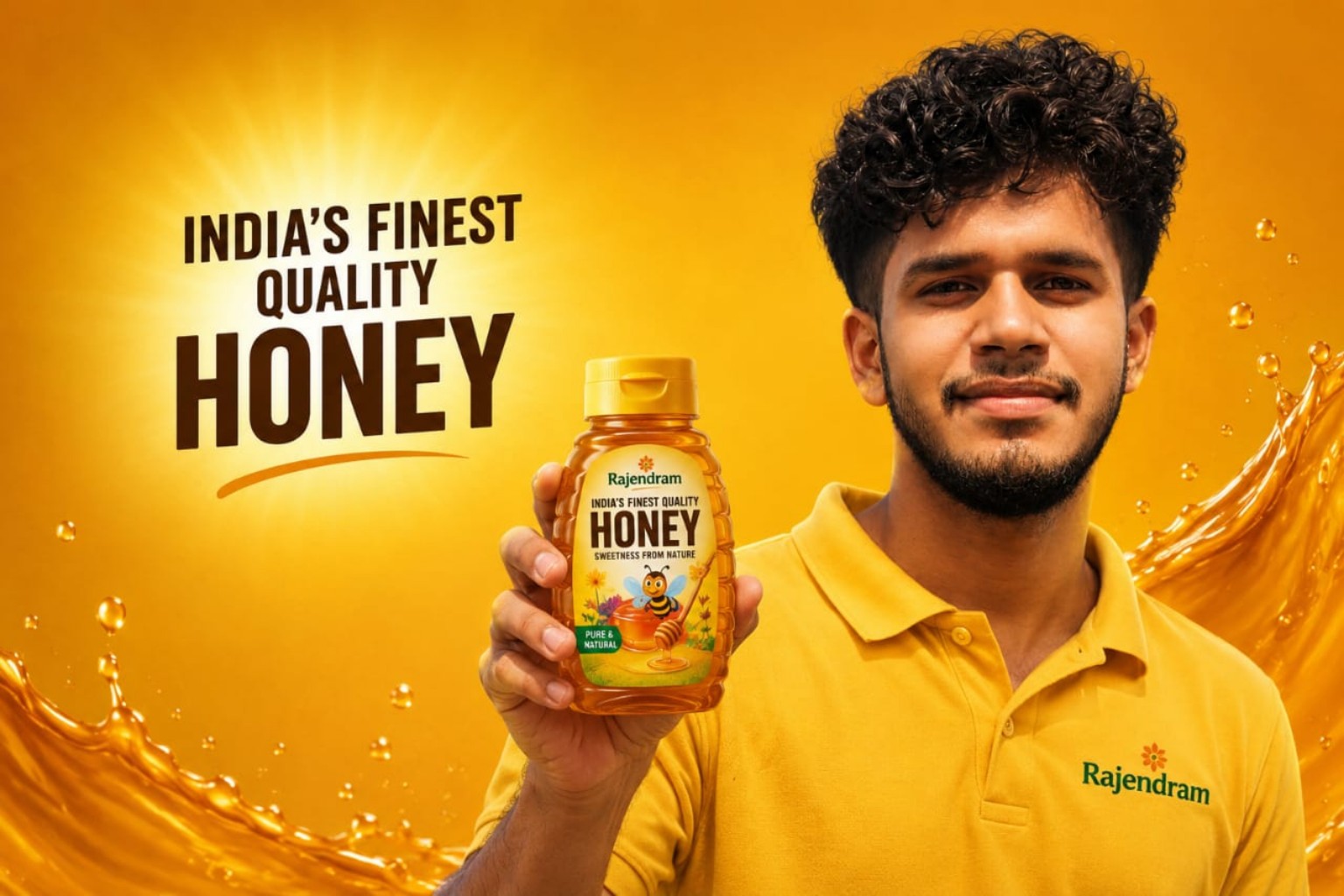 Rajendram Honey brand ambassador